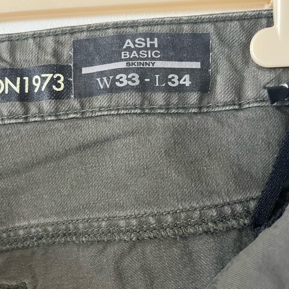 Men’s Buffalo olive green Denim Jeans W32 L34 - Picture 3 of 6